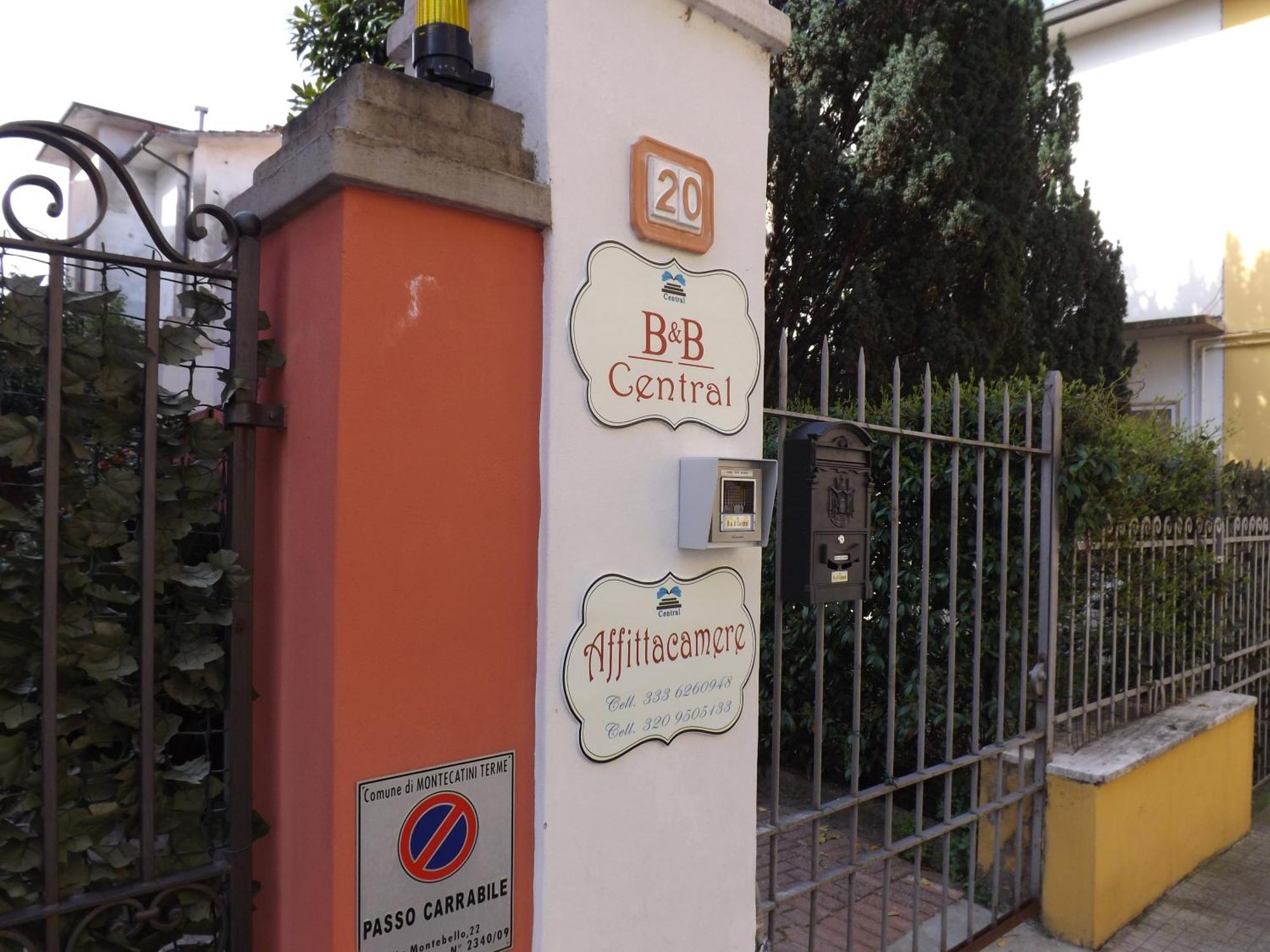 B&B Central Toma Монтекатини-Терме Экстерьер фото